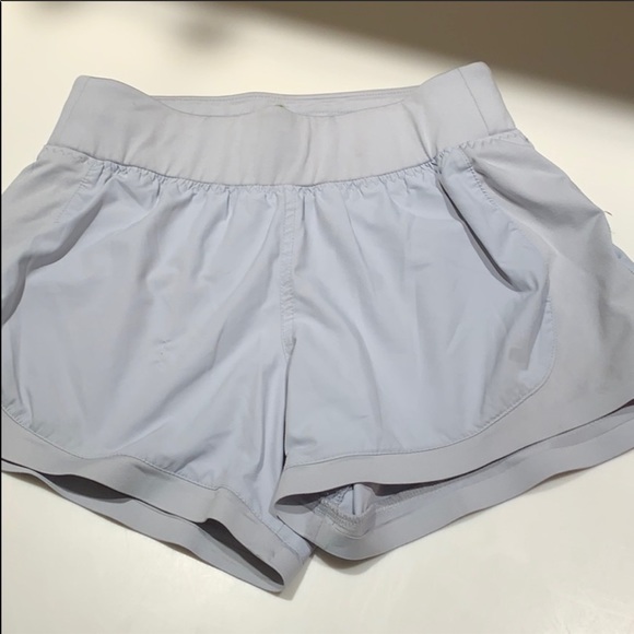 Athleta Pants - athleta light gray athletic shorts